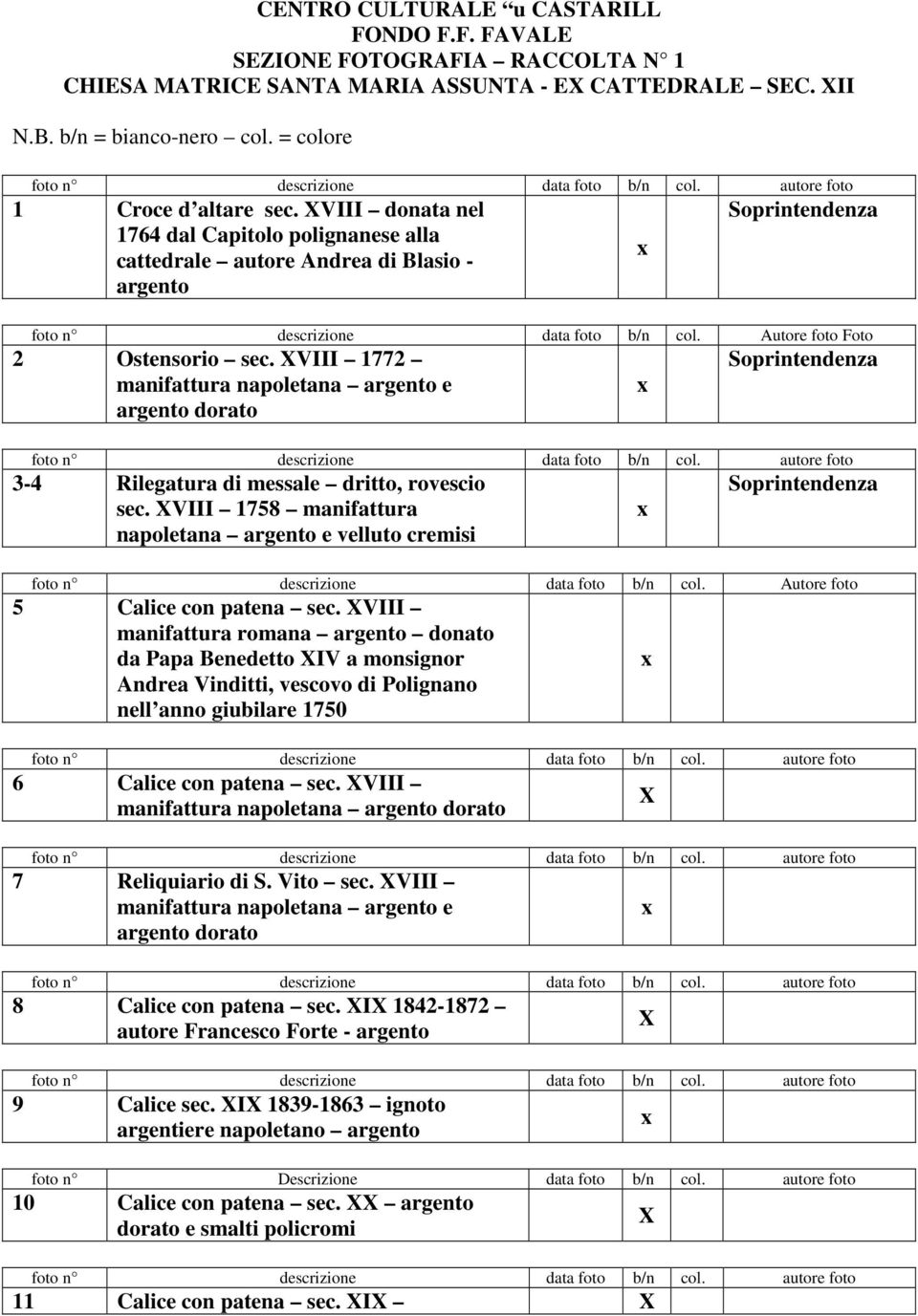 VIII 1772 manifattura napoletana argento e argento dorato Soprintendenza 3-4 Rilegatura di messale dritto, rovescio sec.