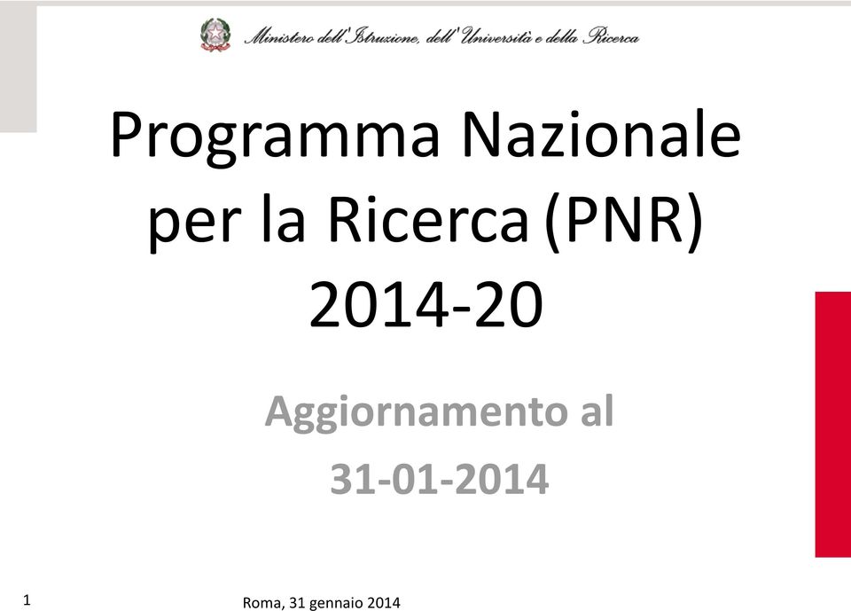 (PNR) 2014-20