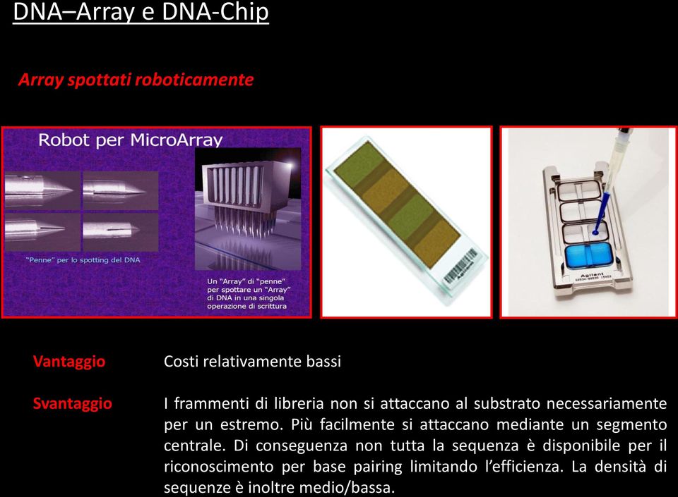 Più facilmente si attaccano mediante un segmento centrale.