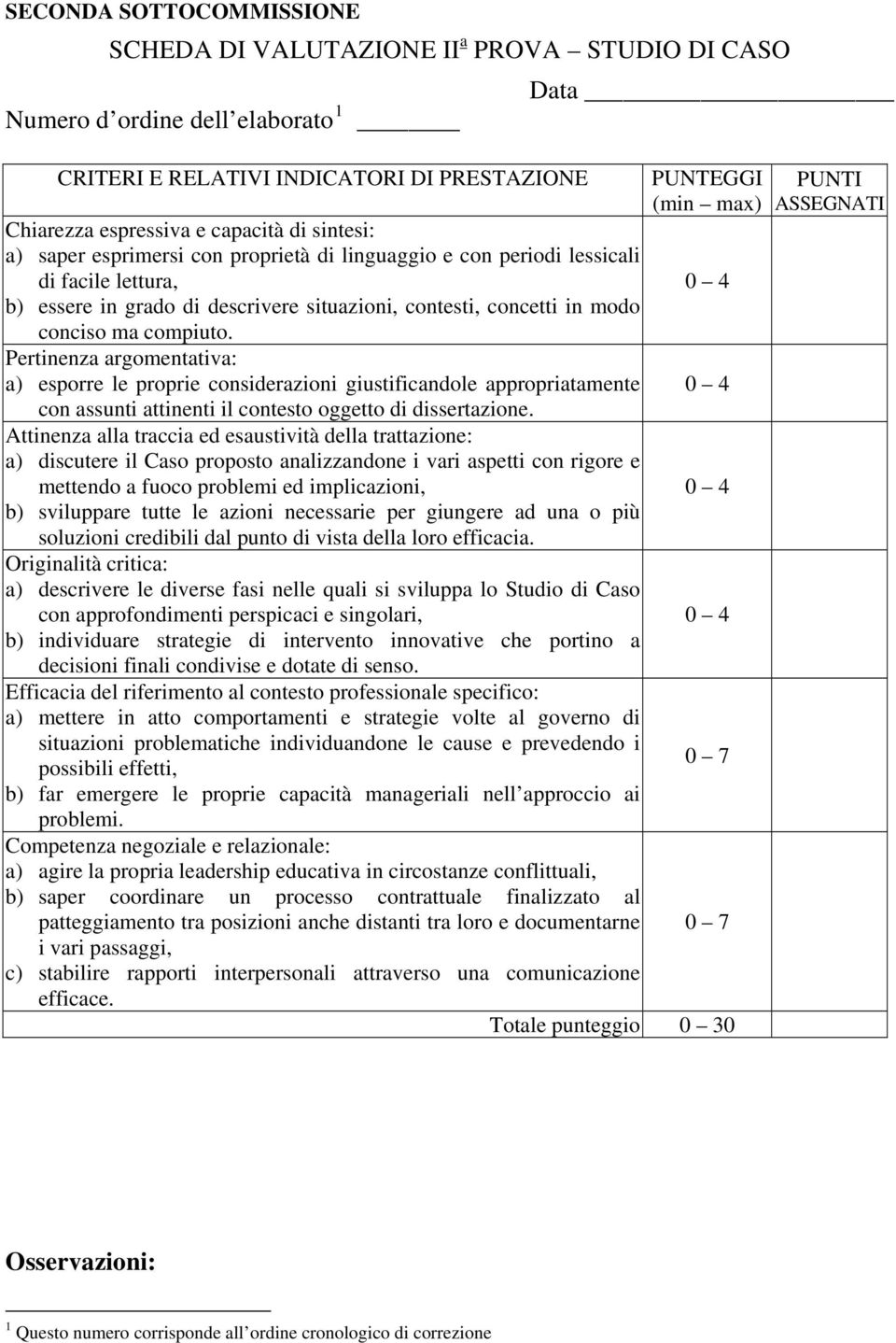 a) esporre le proprie considerazioni giustificandole appropriatamente con assunti attinenti il contesto oggetto di dissertazione.