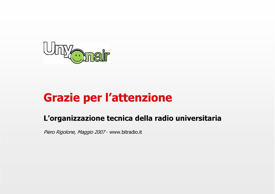 radio universitaria Piero