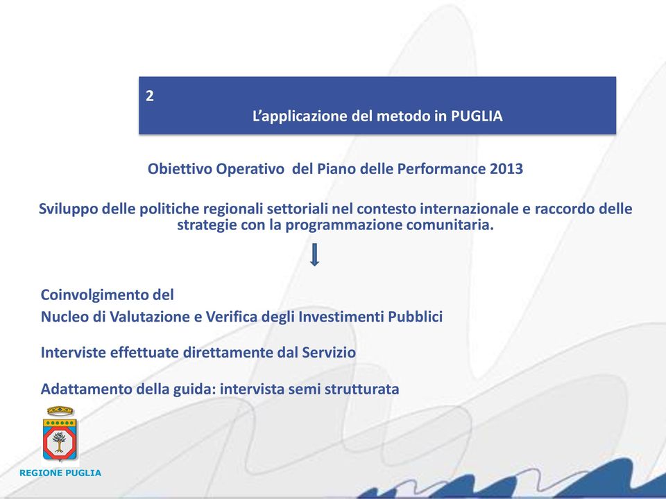 programmazione comunitaria.