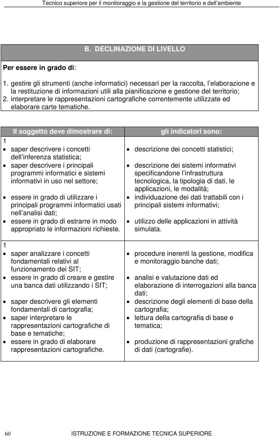 interpretare le rappresentazioni cartografiche correntemente utilizzate ed elaborare carte tematiche.