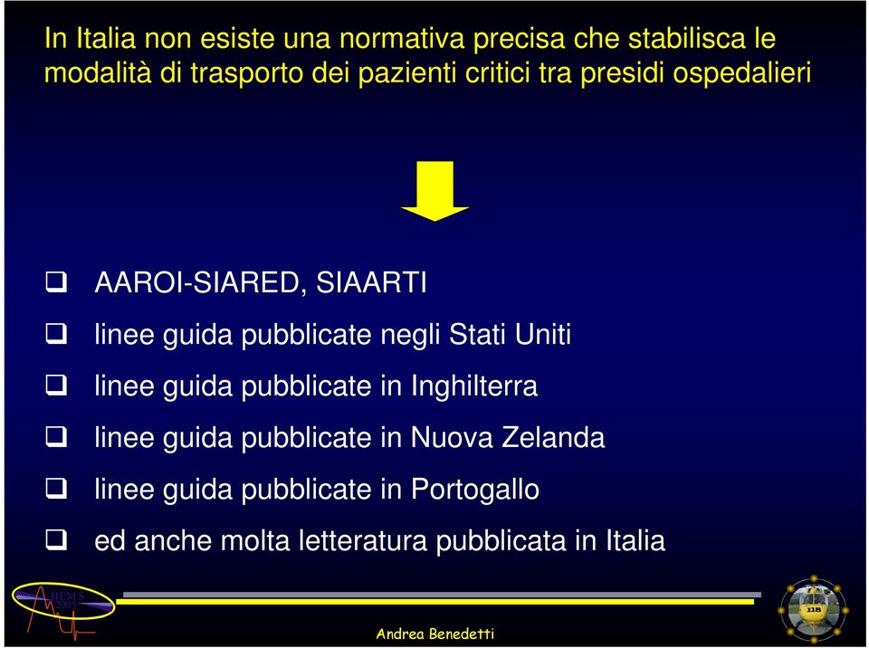 negli Stati Uniti linee guida pubblicate in Inghilterra linee guida pubblicate in Nuova