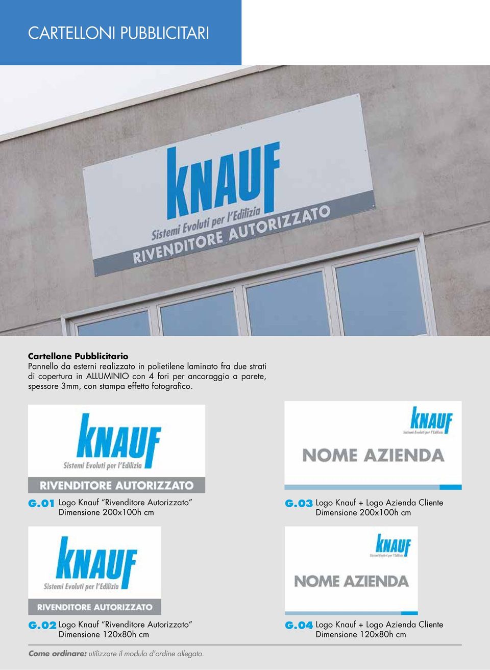 01 Logo Knauf Rivenditore Autorizzato G.