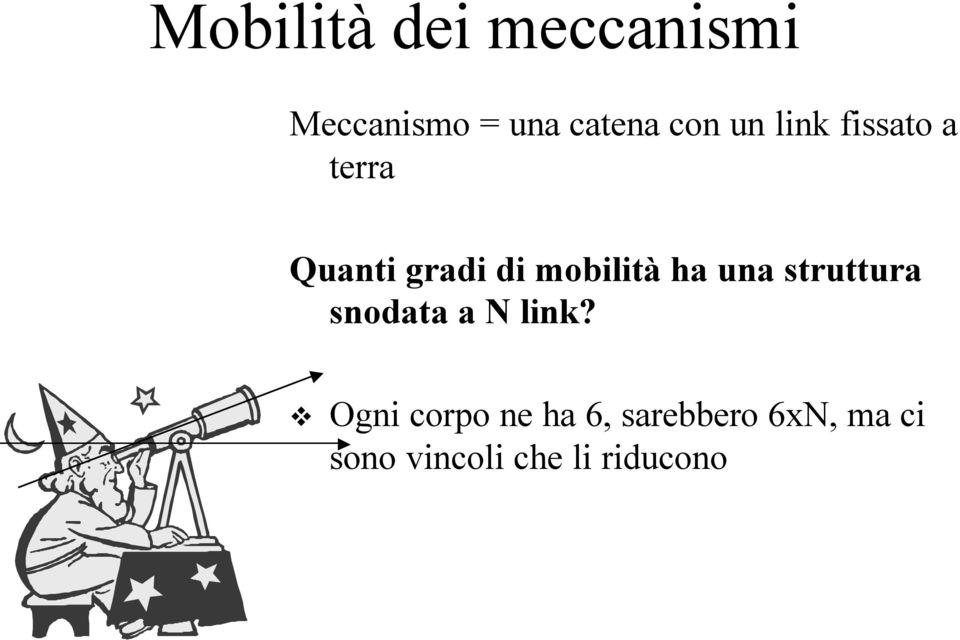 una struttura snodata a N link?