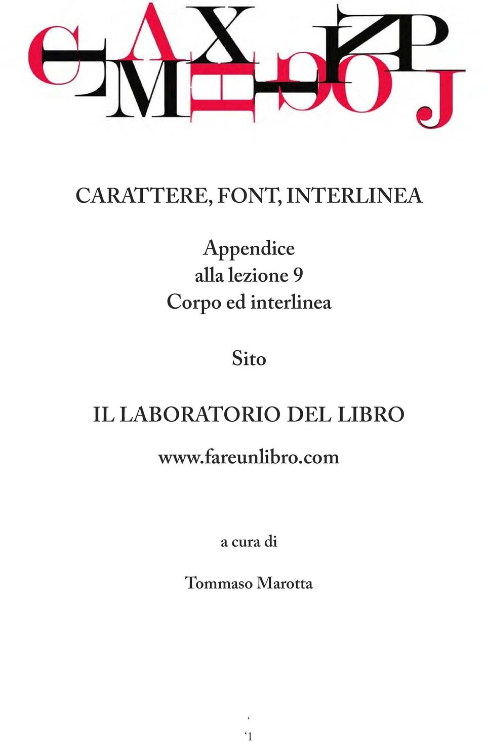 Sito IL LABORATORIO DEL LIBRO www.