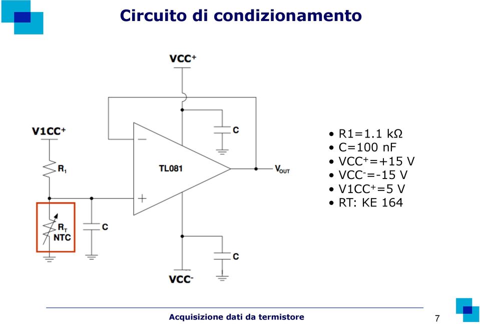 VCC - =-15 V V1CC + =5 V R: KE