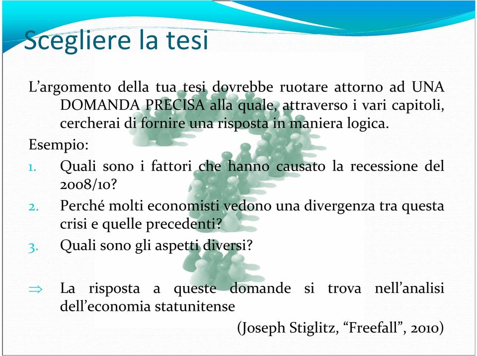 Quali sono i fattori che hanno causato la recessione del 20