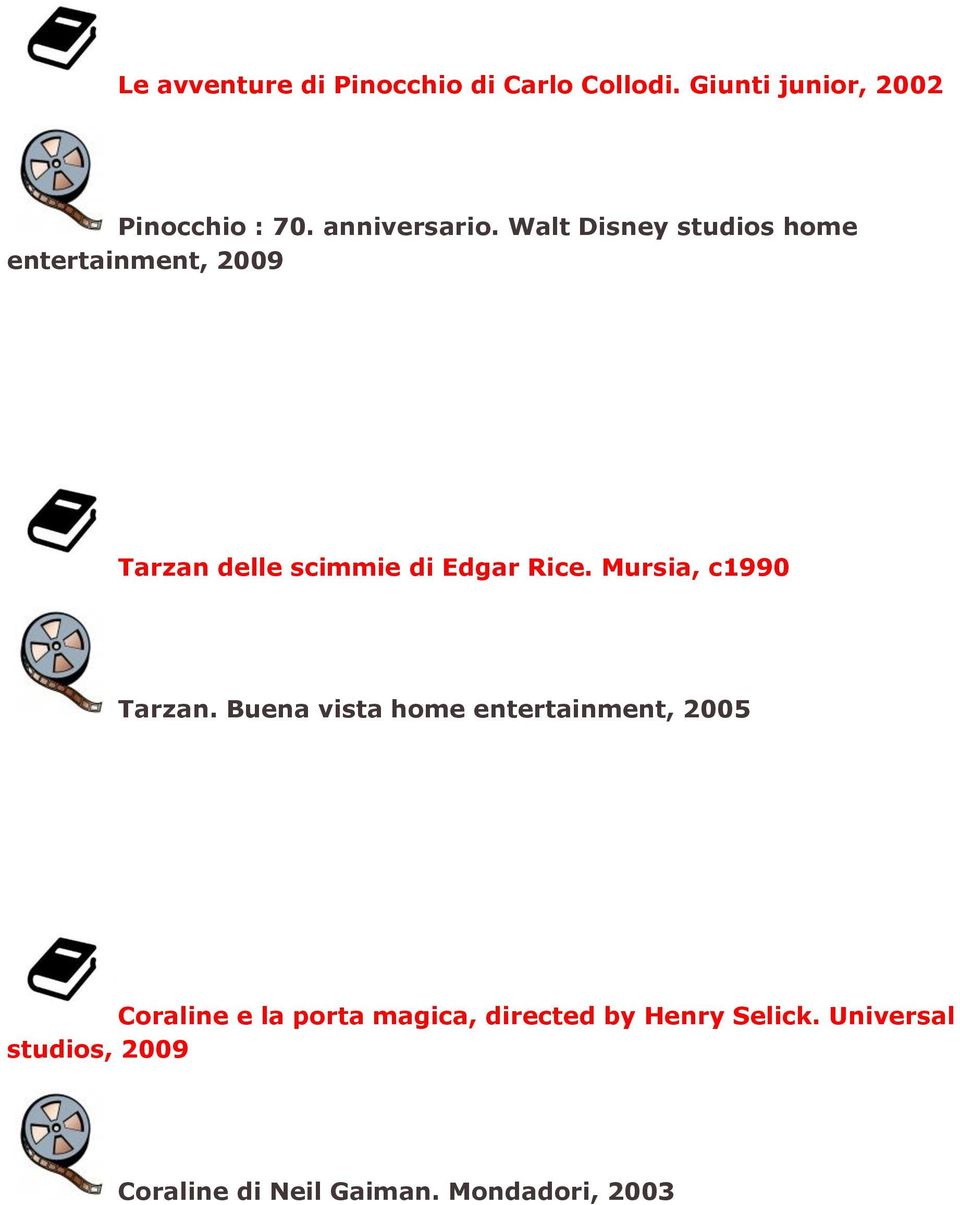 Walt Disney studios home entertainment, 2009 Tarzan delle scimmie di Edgar Rice.