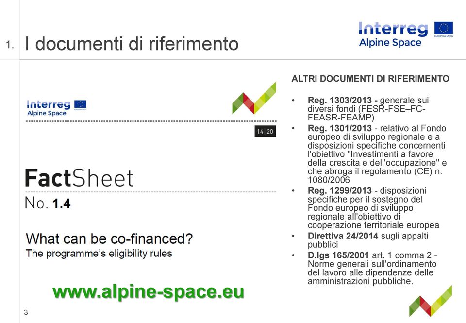 che abroga il regolamento (CE) n. 1080/2006 Reg.