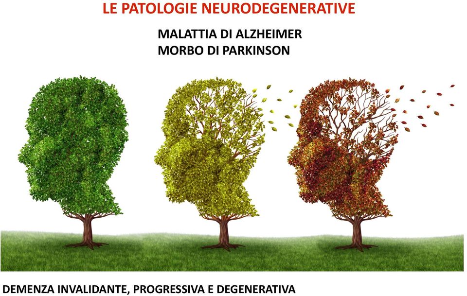 ALZHEIMER MORBO DI PARKINSON