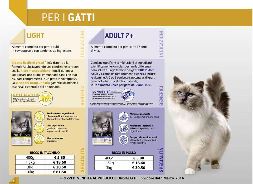 Ricco in antiossidanti, i quali aiutano a supportare un sistema immunitario sano che può risultare compromesso in un gatto in sovrappeso.