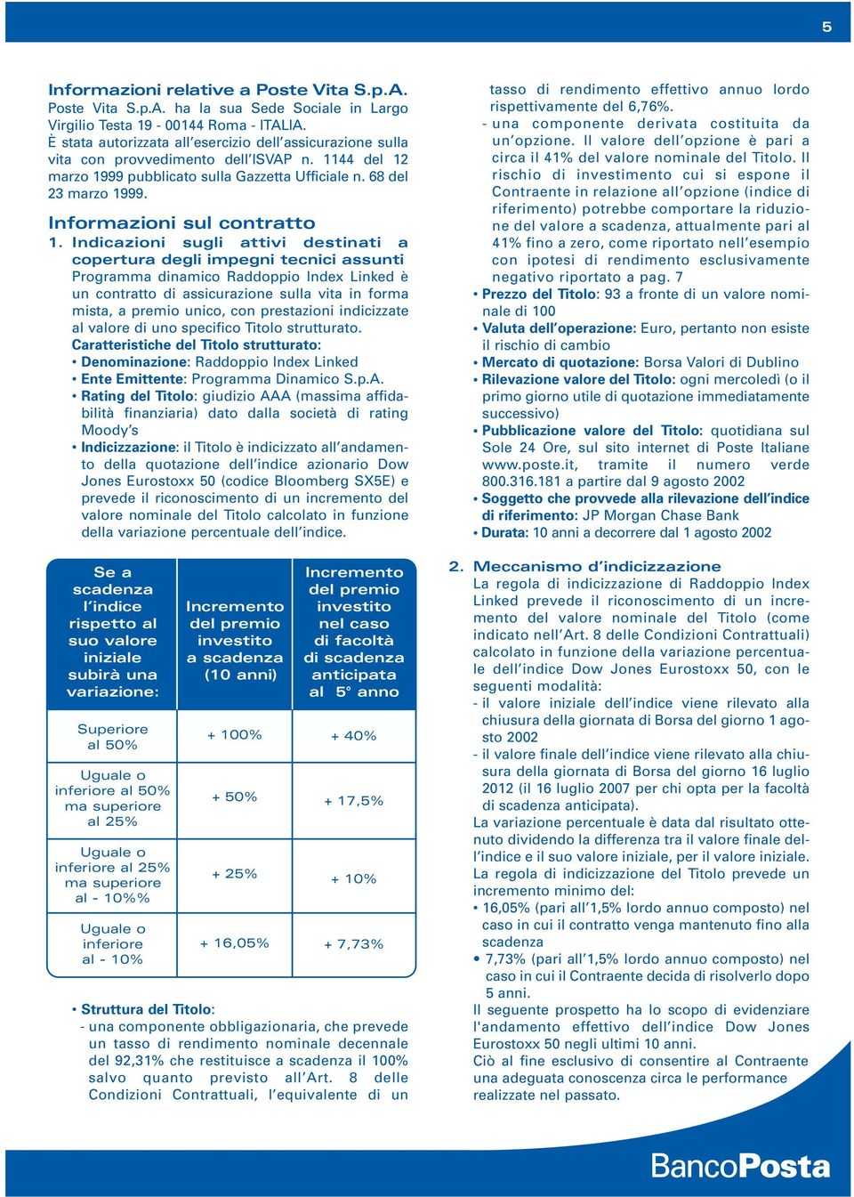 6 8 del 2 3 m arz o 1 9 9 9. Informazioni sul contratto 1.