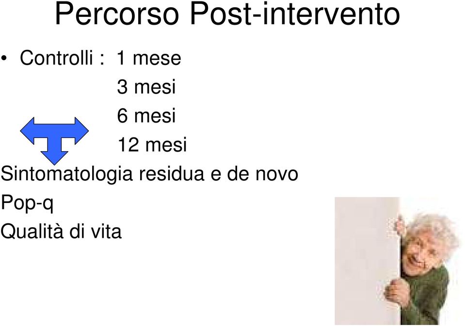 mesi 12 mesi Sintomatologia