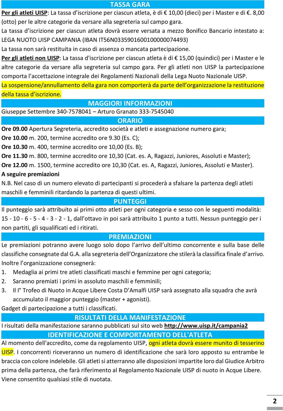 di assenza o mancata partecipazione.