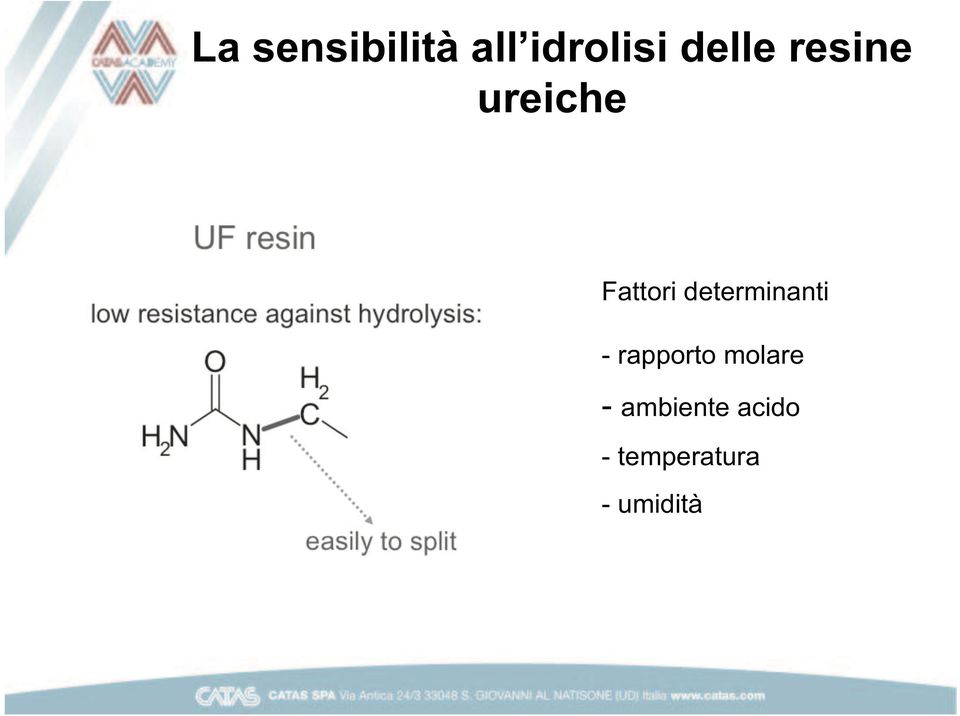 determinanti - rapporto molare