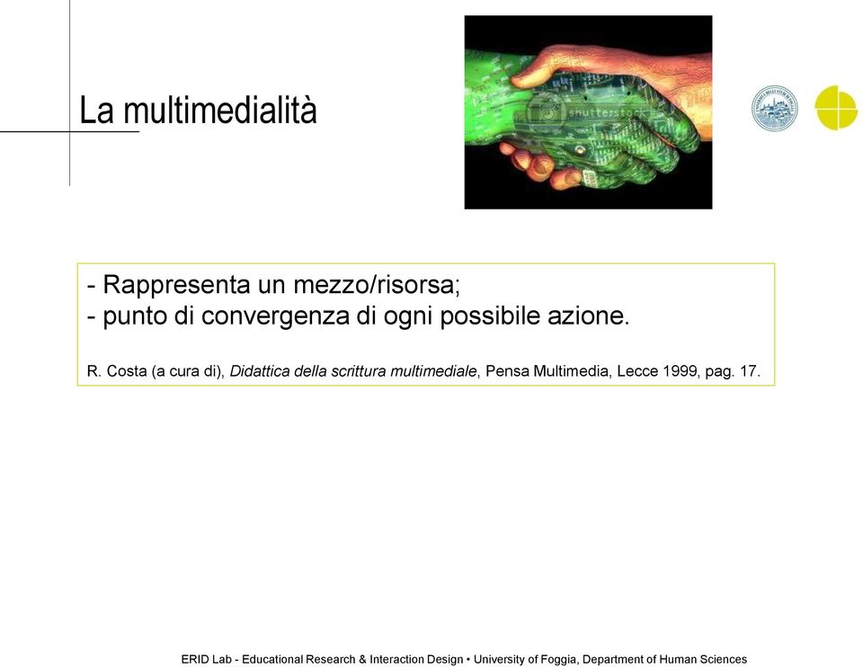 R. Costa (a cura di), Didattica della scrittura