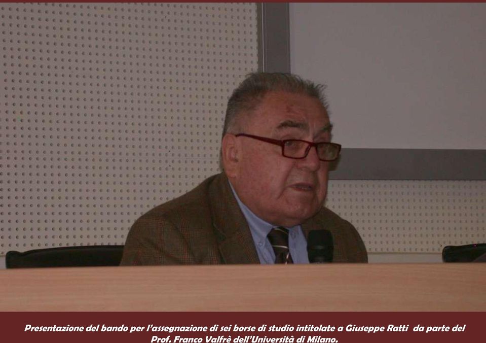 intitolate a Giuseppe Ratti da parte