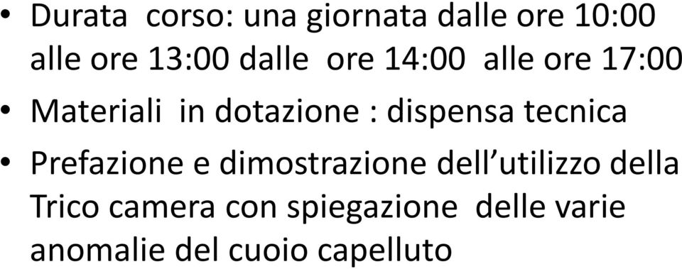 Prefazione e dimostrazione dell utilizzo della