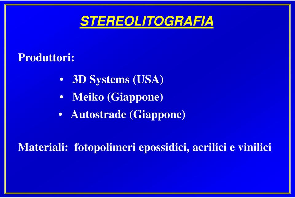 Autostrade (Giappone) Materiali: