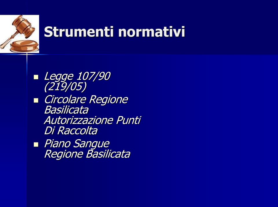 Basilicata Autorizzazione Punti