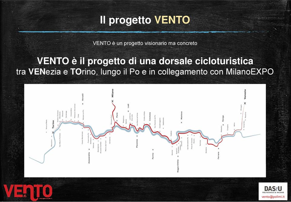 di una dorsale cicloturistica tra VENezia e