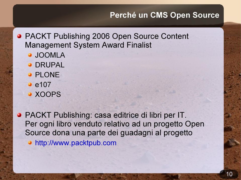 Publishing: casa editrice di libri per IT.