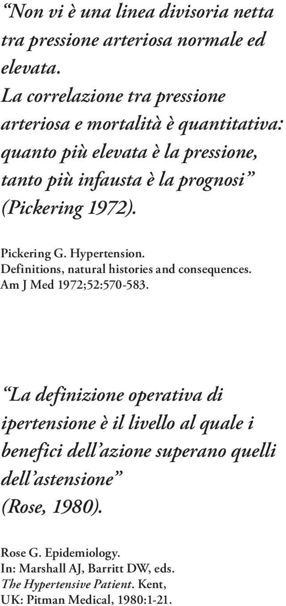 1972). Pickering G. Hypertension. Definitions, natural histories and consequences. Am J Med 1972;52:570-583.