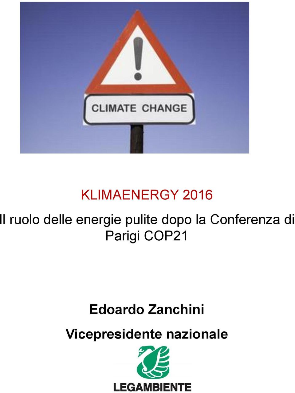 Conferenza di Parigi COP21