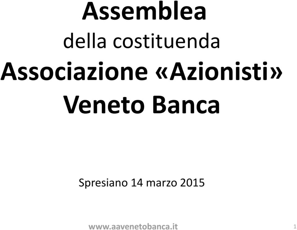 Veneto Banca Spresiano 14