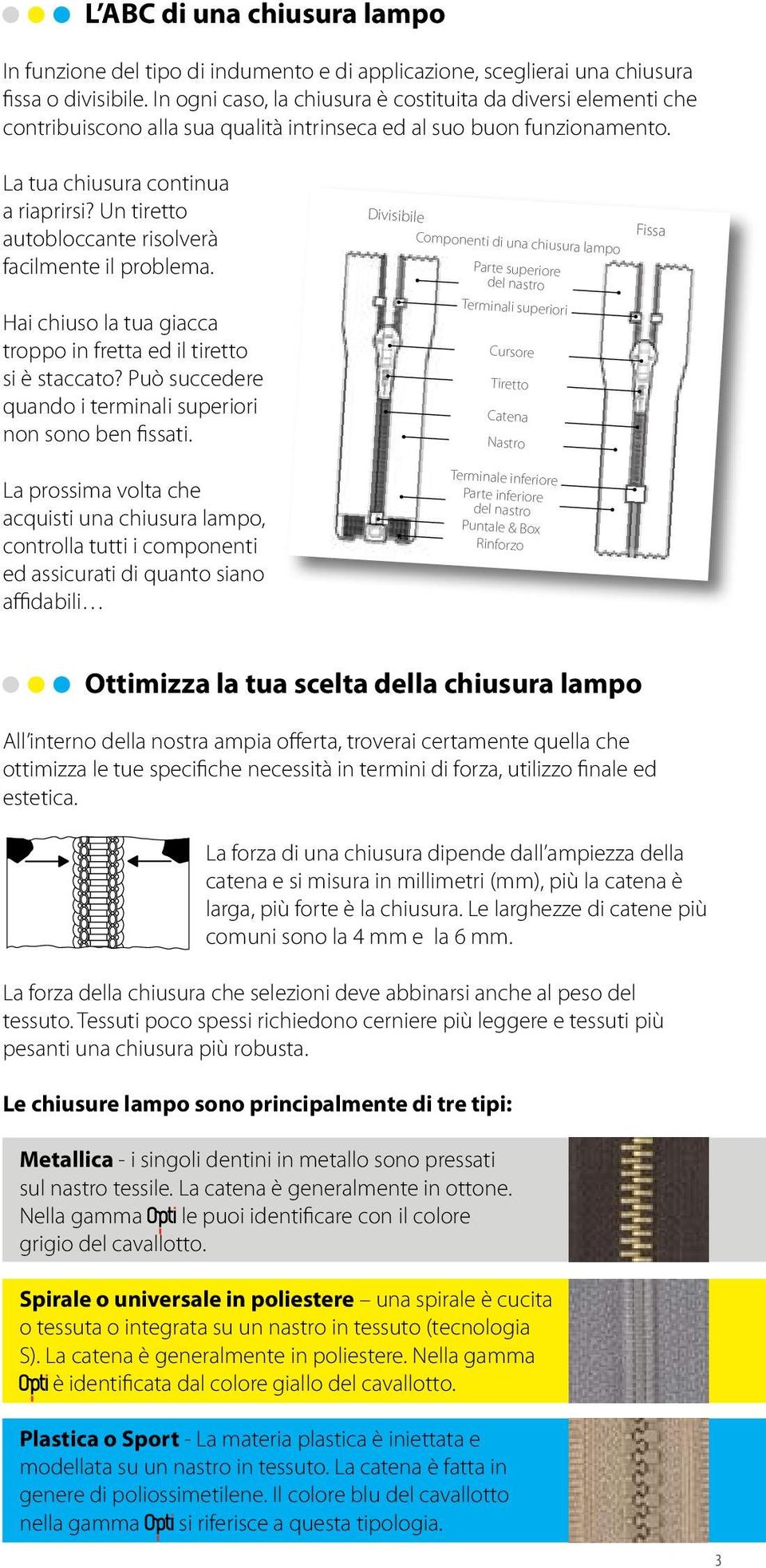 Un tiretto autobloccante risolverà facilmente il problema. Hai chiuso la tua giacca troppo in fretta ed il tiretto si è staccato? Può succedere quando i terminali superiori non sono ben fissati.