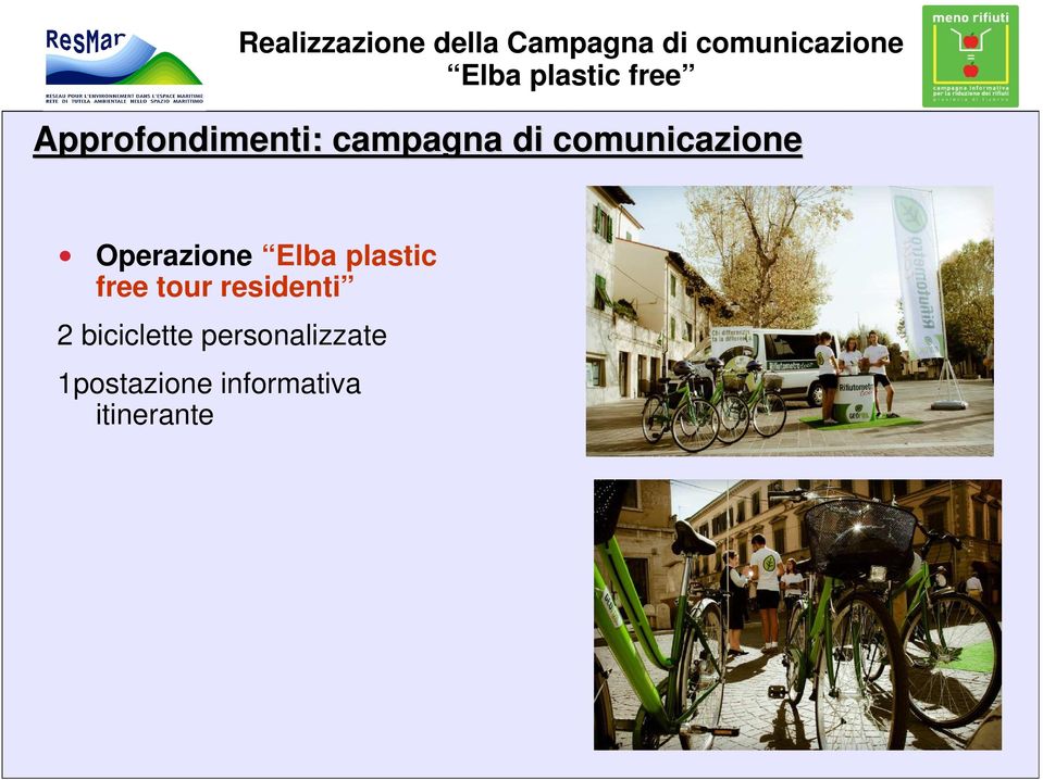comunicazione Operazione Elba plastic free tour