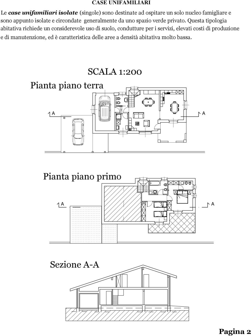 Questa tipologia abitativa richiede un considerevole uso di suolo, condutture per i servizi, elevati costi di