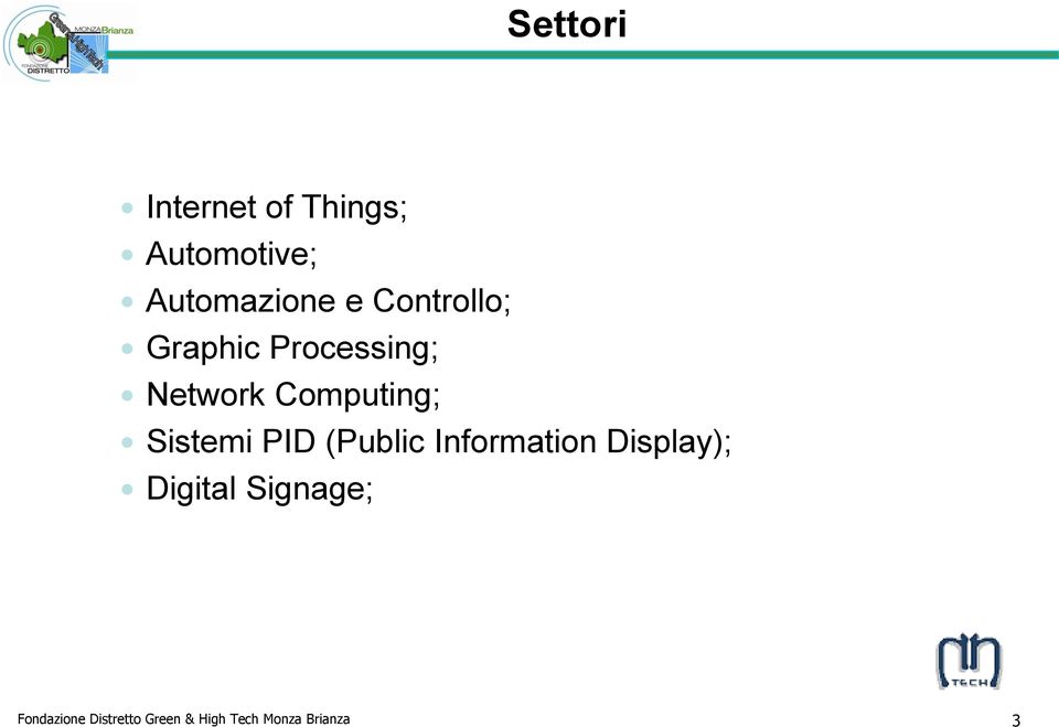 Sistemi PID (Public Information Display); Digital