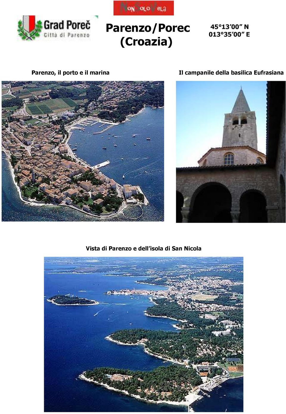 Il campanile della basilica Eufrasiana
