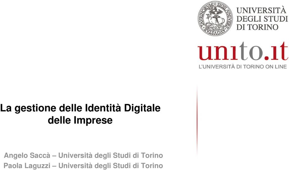 Università degli Studi di Torino