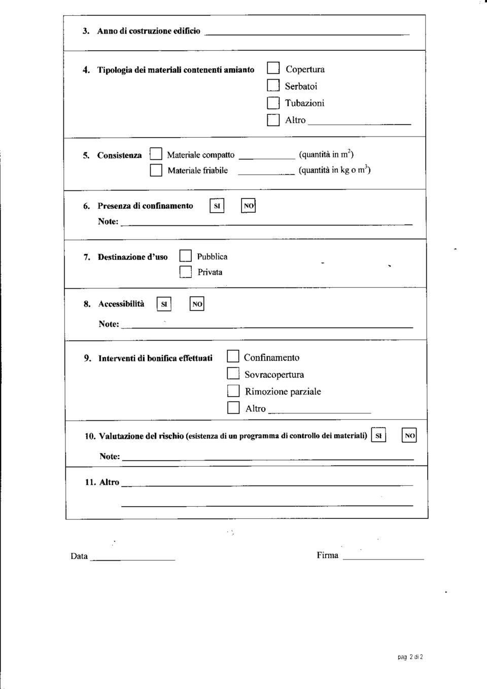 Pr senza di co[linamento Note: tr tr 7. D$titrazione al'uso! nubtti"" f Privata 8, Accessibilità tr tr 9.