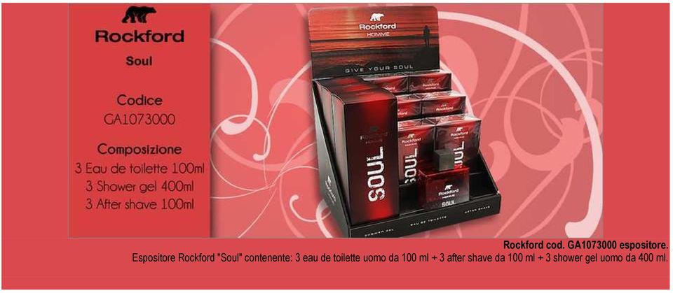 eau de toilette uomo da 100 ml + 3 after