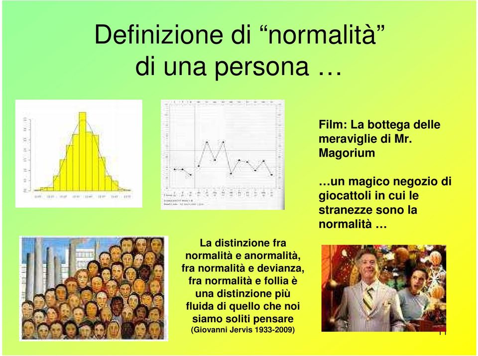 normalità e follia è una distinzione più fluida di quello che noi siamo soliti pensare