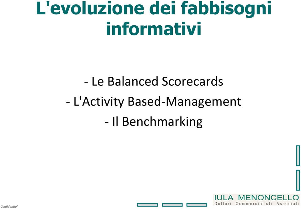 Scorecards - L'Activity