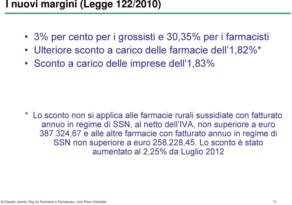 regime di SSN, al netto dell IVA, non superiore a euro 387.