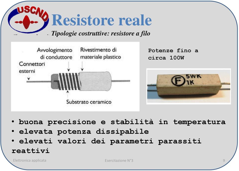 temperatura elevata potenza dissipabile elevati valori dei