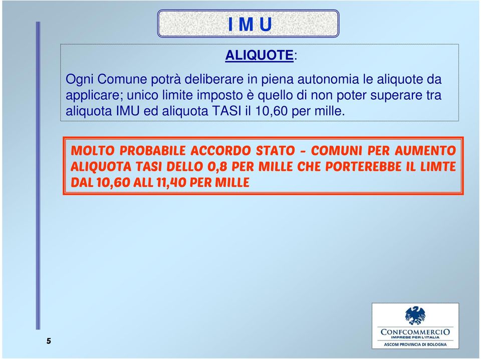 aliquota TASI il 10,60 per mille.