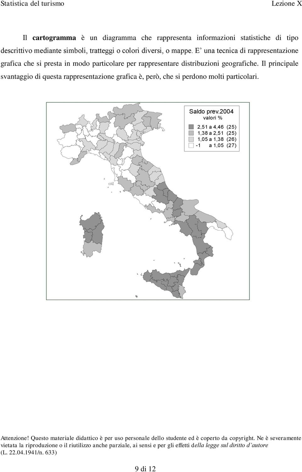 E una tecnica di rappresentazione grafica che si presta in modo particolare per rappresentare distribuzioni