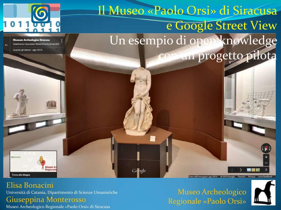 Dipartimento di Scienze Umanistiche Giuseppina Monterosso Museo
