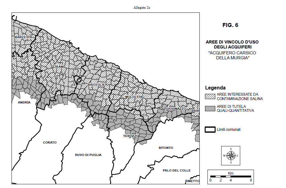 Fig.3 Tabella Area di vincolo d uso degli