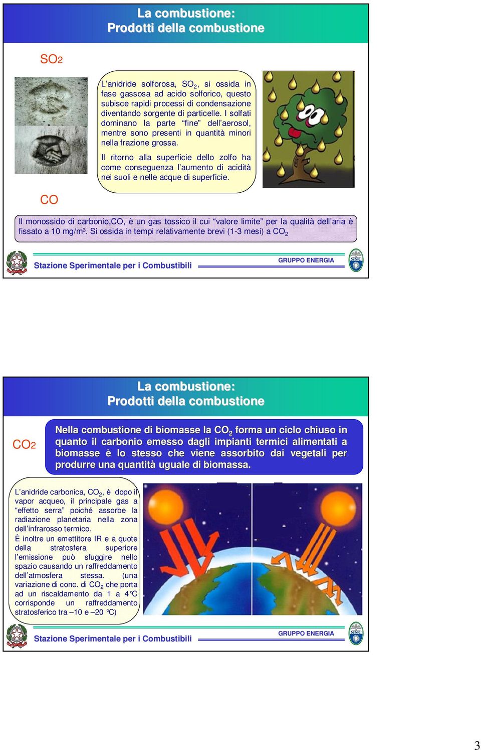 Il ritorno alla superficie dello zolfo ha come conseguenza l aumento di acidità nei suoli e nelle acque di superficie.