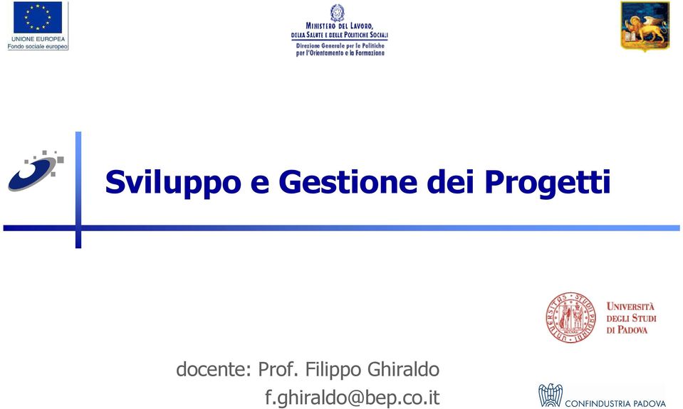 Prof. Filippo