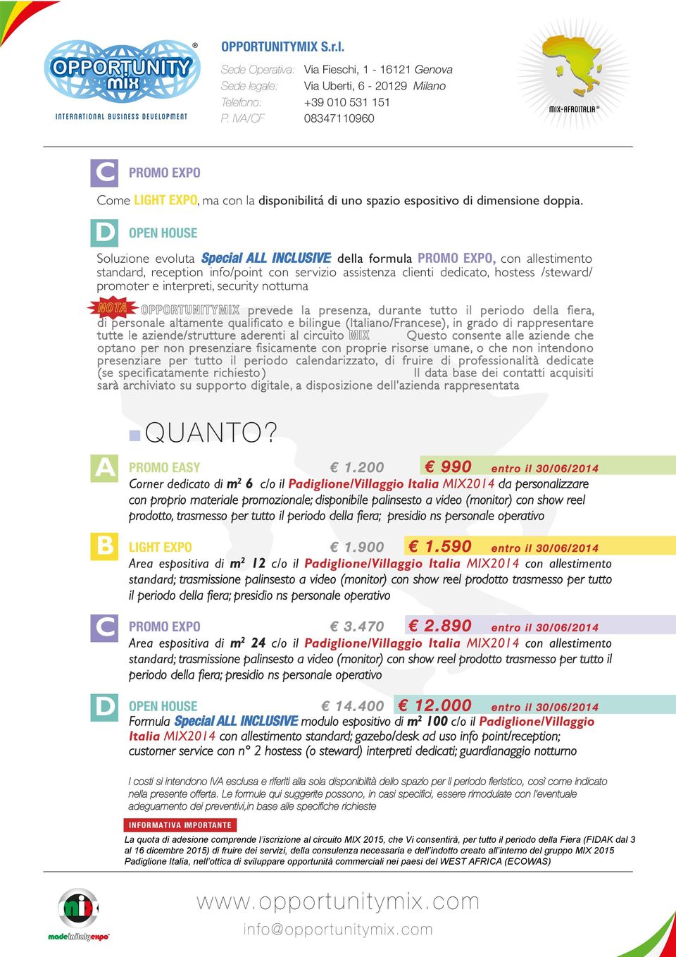 interpreti, security notturna QUNTO? PROMO ESY 1.